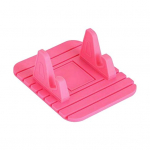 Universaalne painduv libisemisvastane matt Pad auto armatuurlaud Mobiiltelefoni GPS-i hoidik roosa