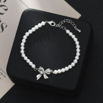 BLINGBY naiste k&auml;ev&otilde;ru S&uuml;gis- ja Talvine uus tsirkoonist elegantne k&auml;teehe vibu k&auml;ev&otilde;ru Kerge luksuslik p&auml;rlitega ehe, t&uuml;druku ehe kingitus