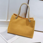 &Uuml;hev&auml;rvilised &otilde;lakotid, reisiostja, naiste vabaaja l&otilde;uend Suure mahutavusega k&auml;ekotid, lihtne disainer 40x9x30cm beež