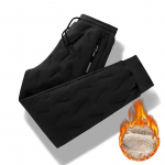 Tuule- ja vihmakindel lambaliha pl&uuml;&uuml;s, soojad ja vabas suuruses meeste p&uuml;ksid puuvillased p&uuml;ksid 2XL must