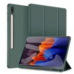 Tahvelarvuti &uuml;mbris Samsung Galaxy Tab S9 S8 S7 11 tolli Plus Fe 12,4 SM-T730 T970 X810 pliiatsihoidja kate Samsung Tab S6 Lite10.4 kaitse&uuml;mbrisele S7 11 inch tumeroheline v&auml;rv