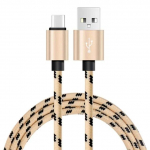 Kiire usb c kaabel t&uuml;&uuml;p c kaabel Kiirlaadimine Andmekaabel Laadija usb kaabel c Huawei Samsung S22 S20 A52 xiaomi mi 11T redmi note 9s 8t jaoks 1m kuld