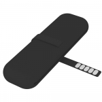 ReisimeigipintslihoidjaKosmeetilised pintslid, kott meigik&auml;sna&uuml;mbris, kaasaskantavad veekindlad meigivahendid naiste t&uuml;drukutele must