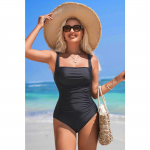 Charmleaks &uuml;hes t&uuml;kis ujumistrikoo naiste paadikaelusega ujumiskost&uuml;&uuml;m Seksikas Monokini ujumisriided S-XL S