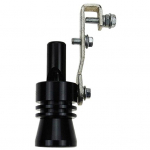 Universaalne auto turbo v&auml;ljalasketoru heli summuti vale v&auml;ljapuhumissimulaatori vile must