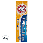 Arm & Hammer White Sparkle Toothpaste, 121g, 4 pieces