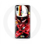 &Uuml;mbris Samsung Galaxy A30 Vormel 1 Sebastian Vettel F1 Red jaoks