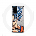 Coque pour Samsung Galaxy S11 Plus Anime Dragon Ball Goku Cheveux bleu