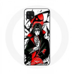 Coque pour Samsung Galaxy A22 5G Itachi Uchiwa Naruto Anime Teaser