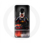 &Uuml;mbris Samsung Galaxy A8 Plus Formula 1 Max Verstappen F1 Driver Red Bull RB15 jaoks