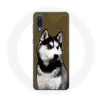 &Uuml;mbris Samsung Galaxy A02 Siberian Husky jaoks