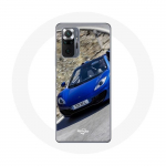 Coque pour Xiaomi Redmi Note 10 Pro Formule 1 McLaren Voiture Bleu