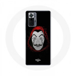 Coque pour Xiaomi Redmi Note 10 Pro La casa de papel Masque