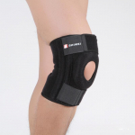 Kaitsevarustuse Tootjad Hulgim&uuml;&uuml;k Kiikvedrud Tugi Avatud Jooksmine M&auml;gironimine P&otilde;lvekaitsmed Kompressioon Spordi P&otilde;lvekaitsmed 977 must