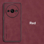 Luksuslik PU-nahast &uuml;mbris Xiaomi Redmi A3 tagakaas, matt silikoonist p&otilde;rutuskindel t&auml;iskaitsega telefoni&uuml;mbris Redmi A1 A2 Plus jaoks For Redmi A3 must