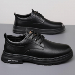 Ehtne nahk meeste kingad Uued nahkkingad meestele Trendikad madala l&otilde;ikega Briti stiilis mitmek&uuml;lgsed pehme tallaga t&ouml;&ouml;kingad meestele 44