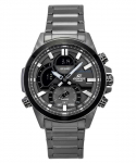Casio Edifice nutitelefoni lingi mudel Bluetoothi ​​analoog digitaalne hall numbrilauaga kvarts ECB-30DC-1B 100M meeste k&auml;ekell hall