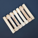 1 tk puidust seebialus du&scaron;i jaoks, du&scaron;iseebi hoidja, iset&uuml;hjenev seebihoidja vannituppa, Original Wood