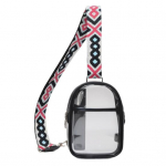L&auml;bipaistev Crossbody rahakott reguleeritava &otilde;larihmaga t&otilde;mblukuga veekindel telefoniprillide kott naistele valge