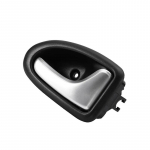 Car Inside Inner Door knob Interior Door Handle Left Right Fit For Renault For Clio 2000-2009 2/3-4/5 Doors Silver Matte Handles Right