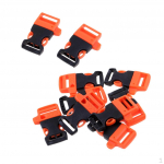 K&uuml;ljekinnitusega elluj&auml;&auml;miskomplekti pandlaga seljakoti osa 5.5x3.5cm oranž