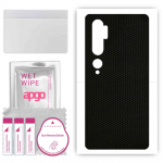 apgo Protective Skin Sticker for the back compatible with Xiaomi Mi Note 10 Pro, Wrap Film, Foil, Vinyl - Pattern Matrix