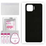 apgo Protective Skin Sticker for the back compatible with Oppo Reno4 F, Wrap Film, Foil, Vinyl - Pattern Matrix