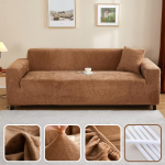 Paksemad pehmed elastsed diivanikatted elutuppa &uuml;hev&auml;rvilised k&otilde;ikeh&otilde;lmavad spandex diivanikatted, sektsioonm&ouml;&ouml;bli katted 1-Seat 90-140cm