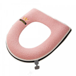 Paksem pl&uuml;&uuml;sist WC-istme katte k&auml;epidemega WC-padi universaalne Closestool Mat Winter roheline