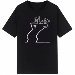 R&otilde;&otilde;msad mood T-s&auml;rgid La Linea The Line Osvaldo Cavandoli TV Mehed Naiste Stiil T&auml;navar&otilde;ivad T-s&auml;rgid &Uuml;markaelusega vabaaja topid Camisetas XXL