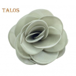 Pidulik s&uuml;ndmus Korsaaž prantsuse stiilis suur kameelia v&otilde;rkkangas pruut peigmees pulmapross ballipidu bankett kleit &uuml;likond mantel pross riided isetegemine 14cm armee roheline v&auml;rv