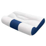 Super ergonoomiline padi kaelatoe padi kaitseb teie kaela l&uuml;lisamba Ortopeediline voodipadi k&otilde;igile magamisasenditele laos 50x30cm white