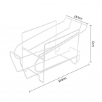 K&ouml;&ouml;k k&uuml;lmkapp purgid Korraldaja riiul lauaarvuti kahekihilised hoiupurgid riiulil joogisooda koksi &otilde;llepurgi jaoturi hoidik
