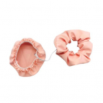 Joogikate Scrunchie joogi pritsimise ennetamine korduvkasutatav tolmukindel elastne juuksepahmakas joogi&otilde;lle veetopsi kaanega naistele t&uuml;drukutele &uuml;li&otilde;pilastele kingitus must