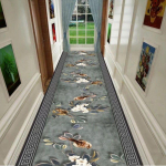 Pikad koridori vaibad esiku elutoa kaunistamiseks Kodumajapidamises libisemisvastane p&otilde;randamatt Hotelli fuajee ala vaip Kohandatav 90x400cm