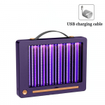 Elektriline s&auml;&auml;sep&uuml;&uuml;dja USB laetav v&otilde;rk s&auml;&auml;sep&uuml;&uuml;dja 1200mAh seinale paigaldatav k&auml;rbsep&uuml;&uuml;dja lendavate putukate arvu v&auml;hendamiseks Rechargeable lilla