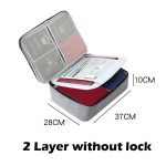 Dokumentide hoiukott Kodu kaust Mitmekihiline Suure mahutavusega Multifunktsionaalne Sertifikaadi faili organiseerimiskott Tarvikud