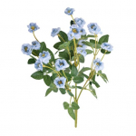 Yousheng 1 hunnik kunstlilled realistliku v&auml;limusega ja h&otilde;lpsasti hooldatav kunstsiidist riidest simulatsioon Hiina roos DIY vaas Lillede seadistus Kodukaunistus kollane