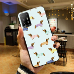 Funda Taksikoer Mops Lilled Telefoni&uuml;mbris OPPO A74 A94 5G A3S A5S A9 A12 A15S A52 A53 A53S A72 A73 2020 A91 5G &Uuml;mbris OPPO A3S