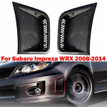 1 paar s&uuml;sinikkiust mustriga esikaitseraua nurga kate Subaru Impreza WRX STI 2008-2014 jaoks