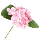 3D realistlik kunstlilleriidest Hortensia DIY pulmade t&ouml;&ouml;laua ornament tumelilla v&auml;rv