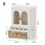 K&ouml;&ouml;gi maitseainete hoiustamisrest s&ouml;&ouml;gipulgad noahoidja t&ouml;&ouml;laud multifunktsionaalne maitseaine k&ouml;&ouml;giriistade hoiurest mitmekihiline hoiukapp B valge