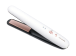 Koizumi juuksetriikraud, juhtmevaba, sirge triikraud, USB-laetav, &uuml;hildub v&auml;lisriikidega, 2 temperatuuritaseme reguleerimise kott kaasas, valge, KHS-8640W white