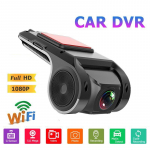Armatuurkaamera ADAS auto-DVR-armatuurkaamera Video HD 720P/1080P 170&deg; lainurk-auto-DVR-&ouml;ise n&auml;gemisega armatuurlauakaamera ADAS-videosalvesti 1080P WIFI Version