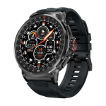 Uus Huawei Samsungi meeste naiste GPS-raja nutikell 1,85-tolline Ultra HD AMOLED-ekraan 710 mAh aku Bluetooth-k&otilde;ne nutikell must