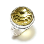 Citrine Gemstone Handmade 925 Sterling Silver Gift Jewelry Ring Size 8 n8c02