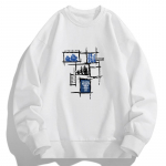 S&uuml;gis- ja kevadine pikkade varrukatega T-s&auml;rk Meeste kampsun aluss&auml;rk Meeste &uuml;mara kaelusega pullover kampsun Meeste XXXXL