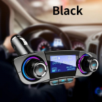 1 tk auto FM-saatjat, MP3-m&auml;ngija adapterit, telefoni t&ouml;&ouml;riista, autolaadijat must