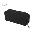 Pliiatsi&uuml;mbris Turvaline suure mahutavusega t&otilde;mblukuga sulgur Oxfordi riidest veekindel kirjatarvete hoiustamisvahend Koolitarbed must