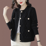 Kardigan Naiste R&otilde;ivad O-kaelusega Kampsun Tuttidega Naiste Pikkade Varrukatega Topid Kootud Korea Mood Soe Uus Sisse &Uuml;ler&otilde;ivad XL